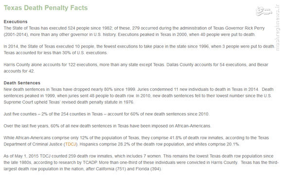 آمریکا پایتخت اعدام جهان + تصاویر